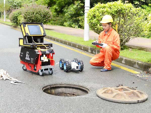 抱罗镇管道机器人检测